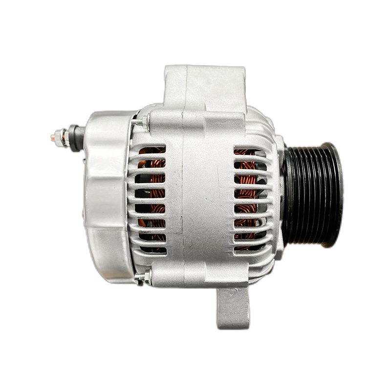 مولد دينسو 24 فولت 60 أمبير لكوماتسو PC200 PC220 | وحدة استبدال بكرة 77 مم ذات 8 أخاديد