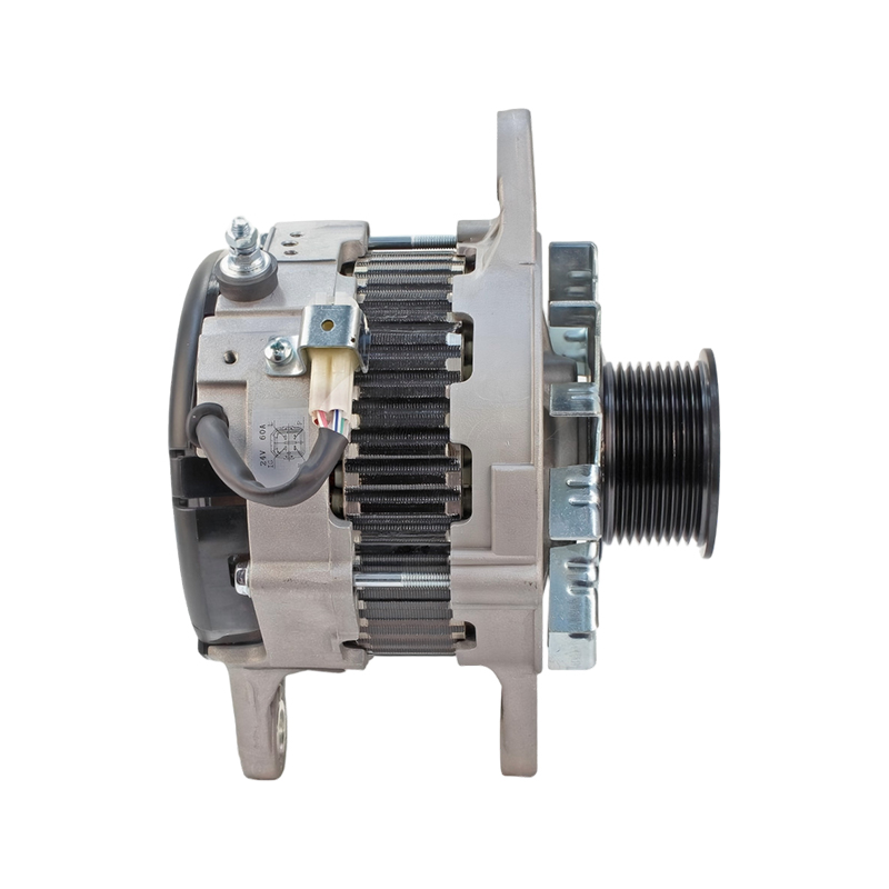 270402380، 02011720510 مولد صوافوجي لهينو 500 700 FW1E/FN1E/FS1E/FR1E E13C، 24V 80A 9PK 80 مم